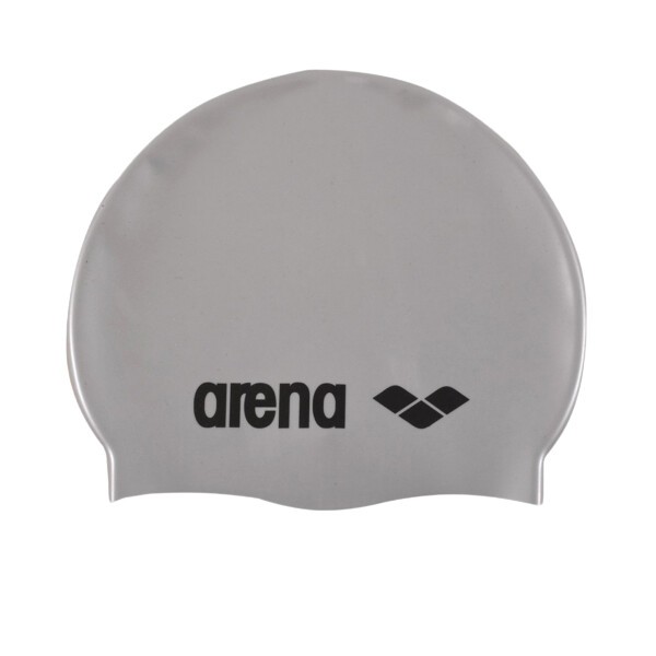 Шапочка для плавания Arena Classic Silicone JR Silver/Black (91670 51)