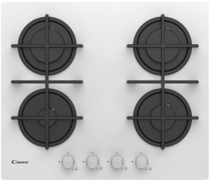 Встраиваемая газовая варочная панель Candy CVG6WW Встраиваемая газовая варочная панель Candy CVG6WW