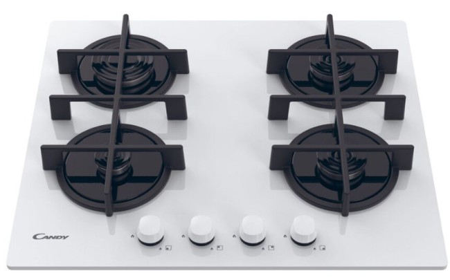 Встраиваемая газовая варочная панель Candy CVG6WW Встраиваемая газовая варочная панель Candy CVG6WW