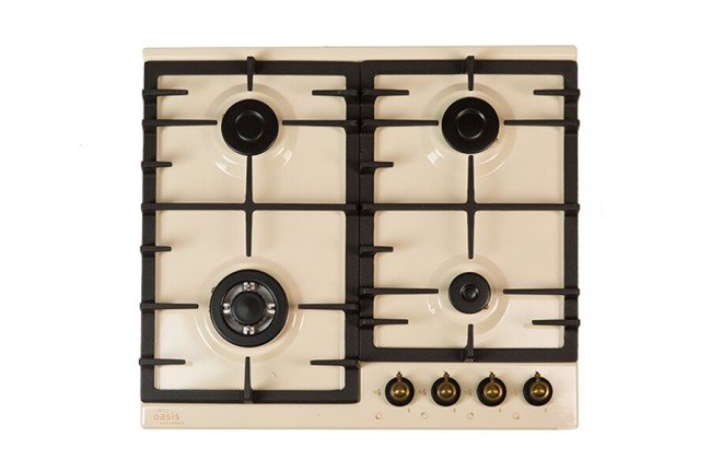 Встраиваемая газовая варочная панель Oasis P-MIRT (B)