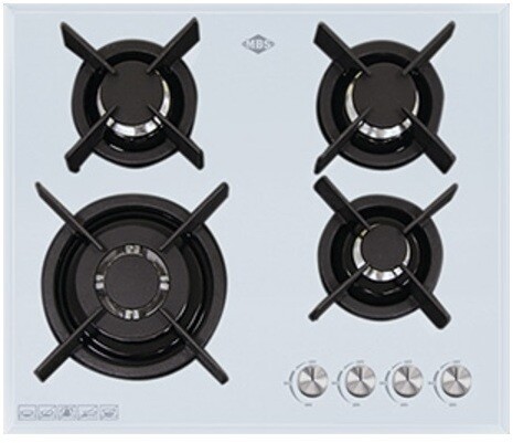 Встраиваемая газовая варочная панель MBS PG-631WH Встраиваемая газовая варочная панель MBS PG-631WH