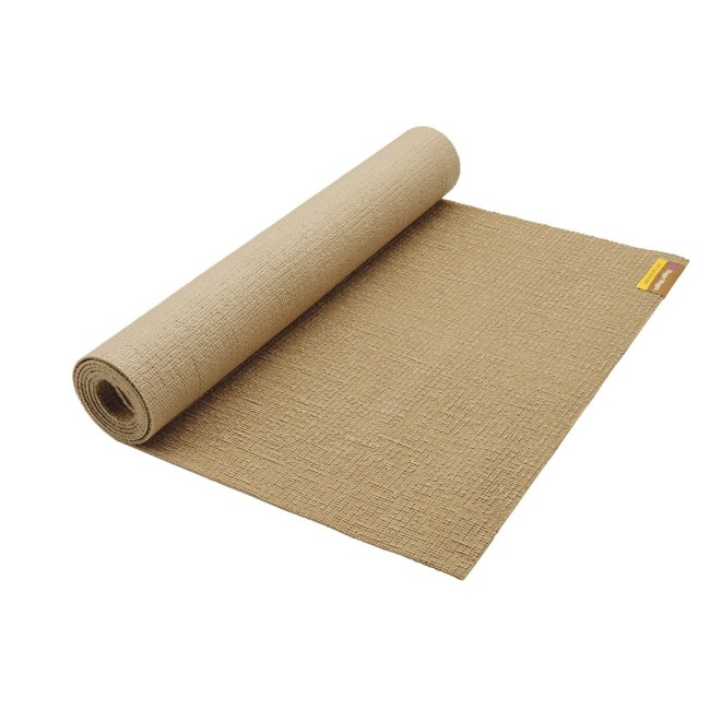 Коврик для йоги Hugger Mugger Sattva Jute Mat бежевый Коврик для йоги Hugger Mugger Sattva Jute Mat бежевый