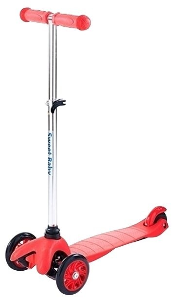 Самокат Sweet Baby Triplex Bright Up 378463 pink