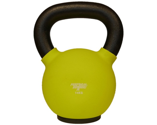 Гиря Perform Better Neoprene Kettlebell 26 желтый