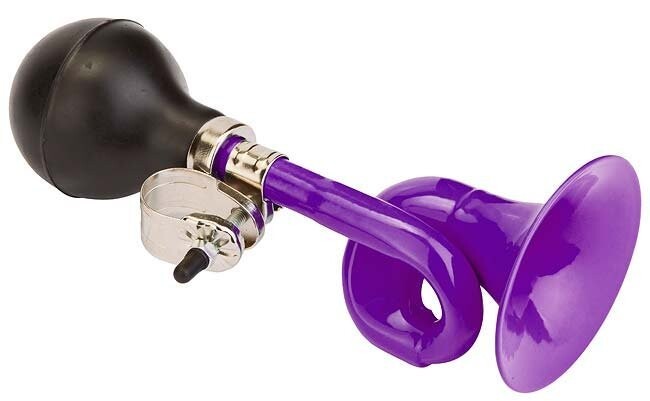 Клаксон Stels 86В-02 чёрный/фиолетовый