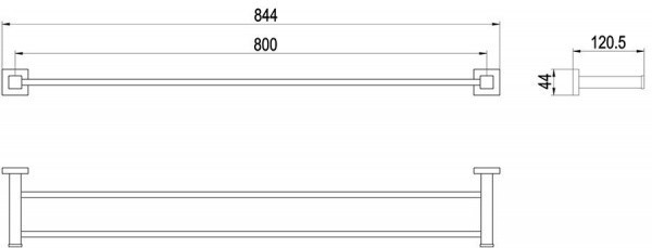 Полотенцедержатель Timo Selene 10056/00 chrome Полотенцедержатель Timo Selene 10056/00 chrome