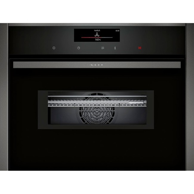 Встраиваемый компактный духовой шкаф с микроволнами Neff C28MT27G0