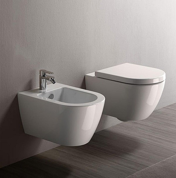 Биде подвесное GSI PURA (8865111) белый глянцевый