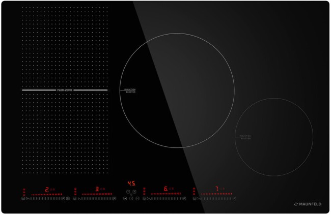 Встраиваемая индукционная варочная панель Maunfeld CVI.804.SF-BK Lux Встраиваемая индукционная варочная панель Maunfeld CVI.804.SF-BK Lux