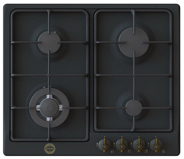 Встраиваемая газовая варочная панель Ardesia HBF 6V4 GT Black