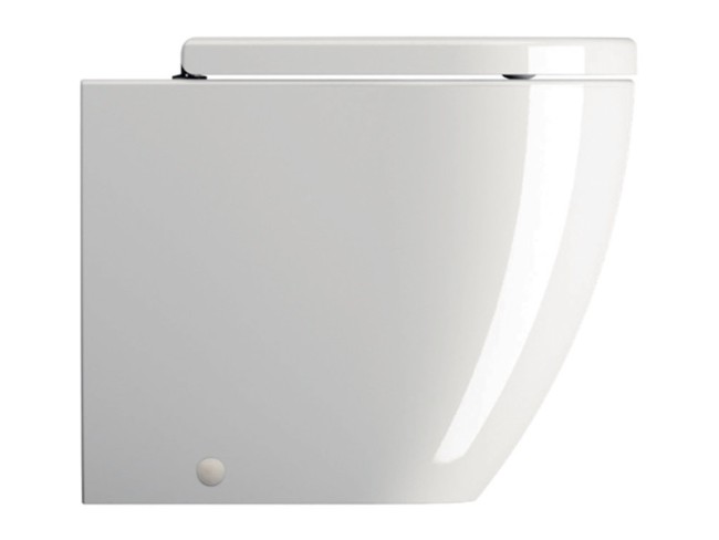 Унитаз приставной безободковый GSI PURA (881011) белый