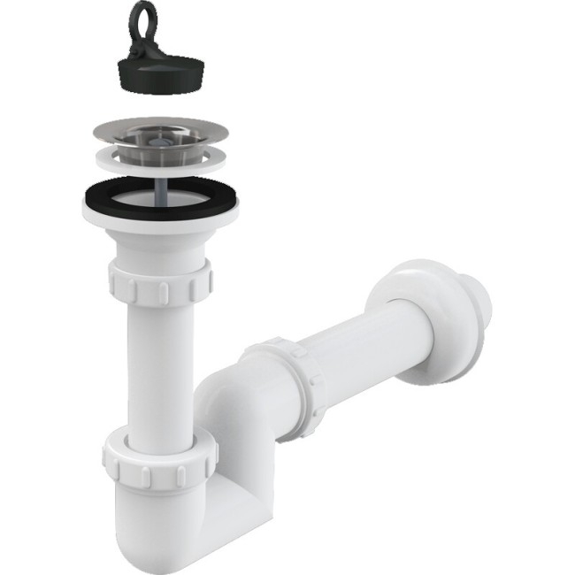 Сифон для умывальника Alcaplast A412-DN40 Сифон для умывальника Alcaplast A412-DN40