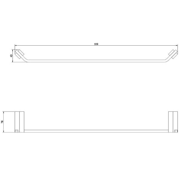 Полотенцедержатель Schein Watteau 12812 Полотенцедержатель Schein Watteau 12812
