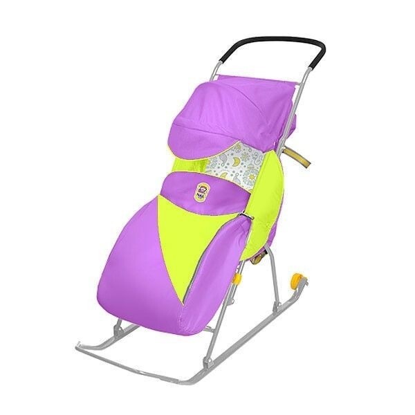 Санки-коляска Ника Тимка 2 Комфорт (Т2К) лавандовый