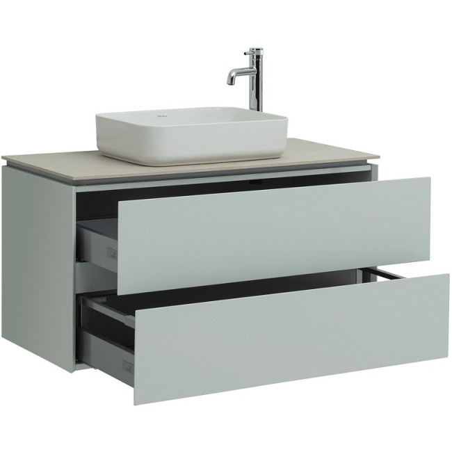 Тумба ALLEN BRAU INFINITY 100, papyrus white matt (1.21003.PWM) Тумба ALLEN BRAU INFINITY 100, papyrus white matt (1.21003.PWM)