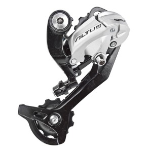 Переключатель задний Shimano Altus RD-M370 SGS серебристый Переключатель задний Shimano Altus RD-M370 SGS серебристый