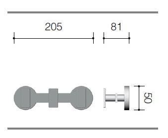 Планка с крючками Schein Girtin 181*3B-1 Планка с крючками Schein Girtin 181*3B-1