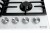 Встраиваемая газовая варочная панель ZorG BLC FDW white