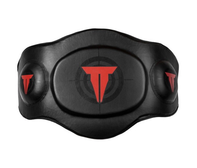 Боксерский пояс Throwdown Buddha Belly Pad TDBPAD3 черный/серебряный