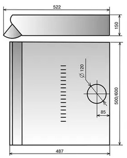 Вытяжка Elikor Davoline 60П-290-П3Л бежевый
