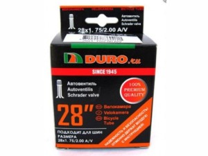 Велокамера Duro 28" 28x1,75 A/V/DHB01025