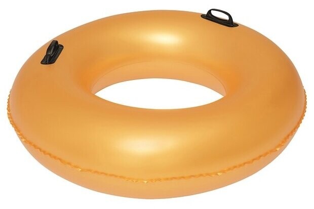 Надувной круг для плавания с ручками Bestway Золото 36127 BW