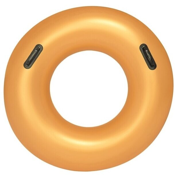 Надувной круг для плавания с ручками Bestway Золото 36127 BW