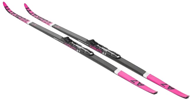 Лыжный комплект Vuokatti NNN 150 Step-in (Wax) Black/Magenta