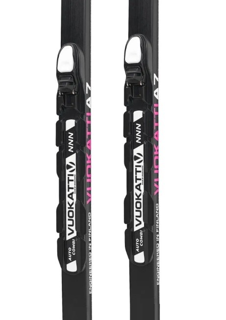 Лыжный комплект Vuokatti NNN 150 Step-in (Wax) Black/Magenta