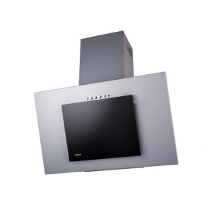Каминная вытяжка Akpo Nero WK-4 eco 90 металлик/черное стекло