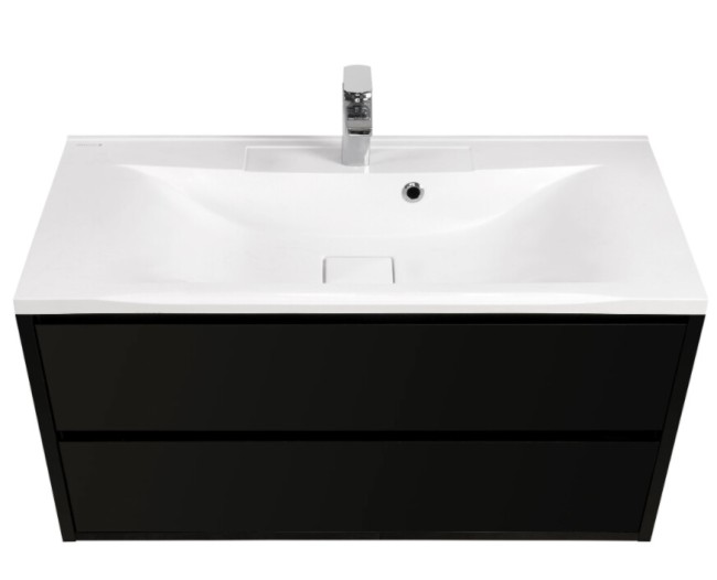 Тумба под раковину Aquaton Римини 100 (1A134501RN950) черный