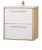 Тумба под раковину Raval Frame 60 (Fra.01.60/P/W-DS)