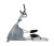Эллиптический тренажер Circle Fitness E6 серый