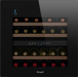 Встраиваемый винный шкаф Weissgauff WWCI-36 DB DualZone Встраиваемый винный шкаф Weissgauff WWCI-36 DB DualZone