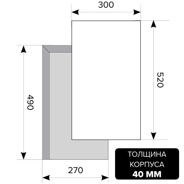 Встраиваемая газовая варочная панель Lex GVS 321 IX