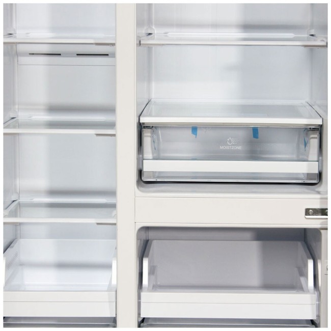 Холодильник Ginzzu NFK-475 стальной