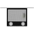 Каминная вытяжка Krona Domenika 600 Black/inox S