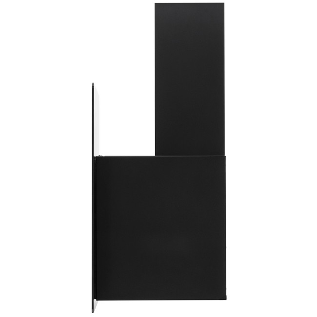 Каминная вытяжка Krona Domenika 600 Black/inox S