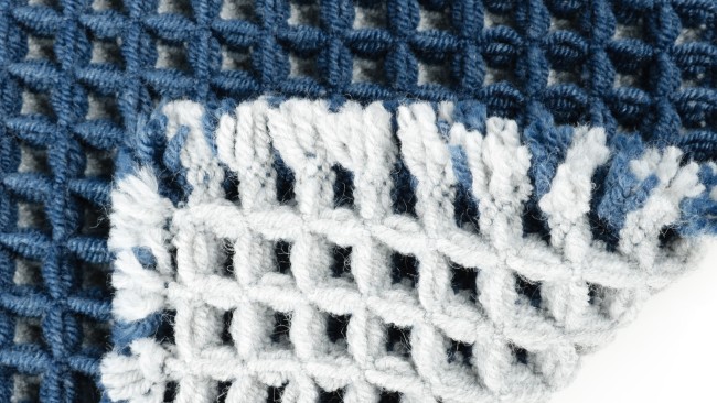 Коврик для ванной Fixsen Soft синий (FX-4001C)