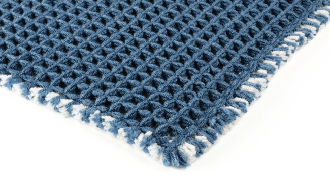 Коврик для ванной Fixsen Soft синий (FX-4001C)