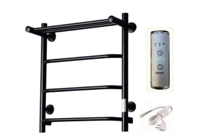 Полотенцесушитель Тругор Пэк сп 6 П 60х50 черный ВГП ( 00-00042763)