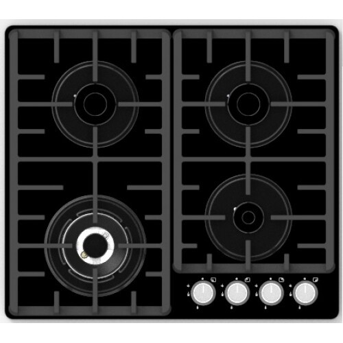 Встраиваемая газовая варочная панель Rodmans Studio BHG 6412 TDS BL