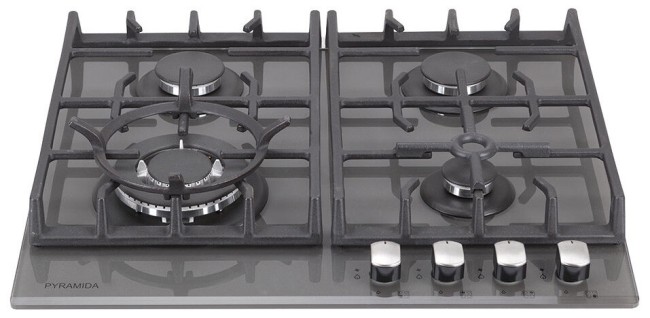 Встраиваемая газовая варочная панель Pyramida PFG 647 GRAY LUXE