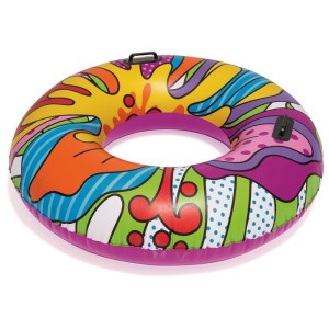Надувной круг для плавания с ручками Bestway Поп-арт 36125 BW