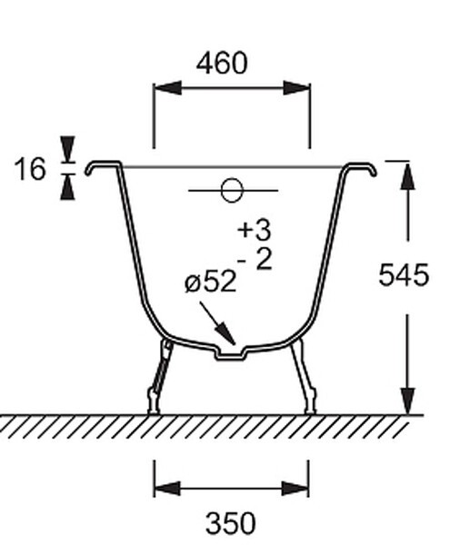 Чугунная ванна Jacob Delafon Soissons 170x70 (E2921-00)