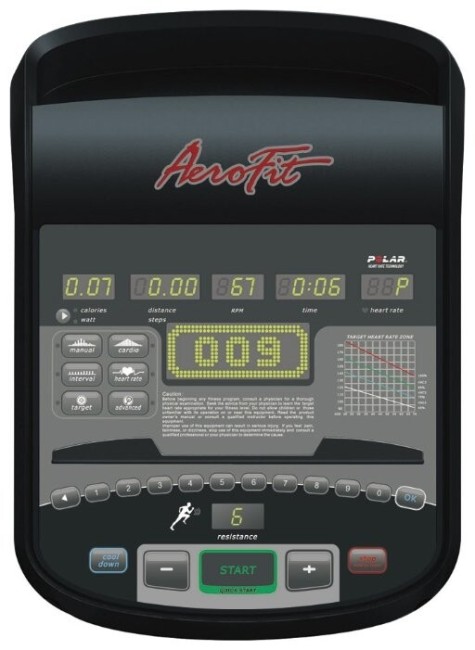 Эллиптический тренажер AeroFit Professional X4-E LED Эллиптический тренажер AeroFit Professional X4-E LED