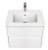 Тумба под раковину Aquaton Римини 60 (1A226601RN010) белый глянец