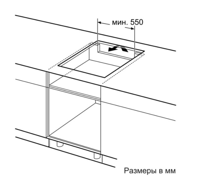 Встраиваемая индукционная варочная панель Neff T46FD53X0