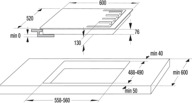 Встраиваемая газовая варочная панель Gorenje G 640 ZMB
