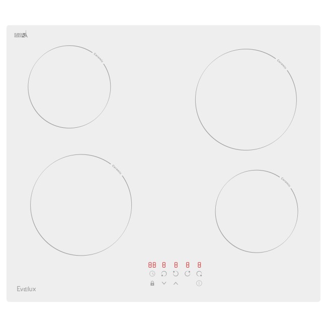 Встраиваемая электрическая варочная панель EVELUX HEV 640 W